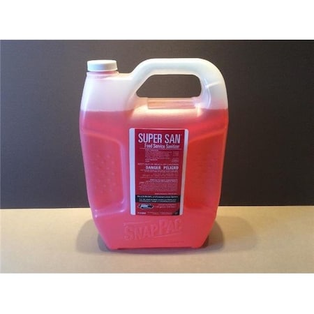 Ecolab Ecolab 1111697 1 gal Supersan Food Service Sanitizer - Case of 2 1111697